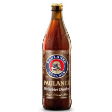 Пиво Paulaner HeFe-Weissbier Dunkel нефильтрованное темное 0,5 л