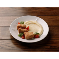 Картофельное пюре с куриными наггетсами 210 г