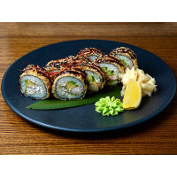 Рол темпура з креветкою та трюфелем Рол темпура з креветкою та трюфелем