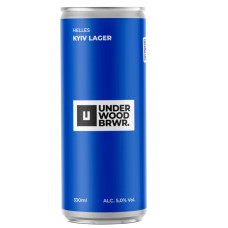 Пиво Underwood Kyiv Lager світле н/ф з/б 