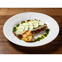 Филе сибаса с овощным соте 300 г