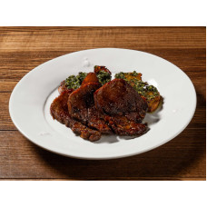 Карамелізований язик з битою картоплею 260 г