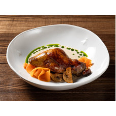 Ніжка кролика з грибним соусом 300 г