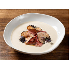 Крем-суп з баклажанів та козячим сиром 320 г