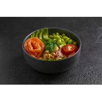 Боул с лососем