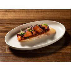 Брускета з лососем та неополітанським соусом 90 г